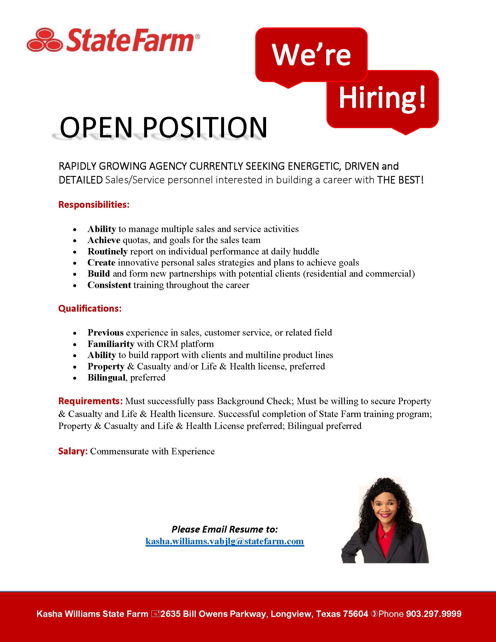 kasha-williams-state-farm-insurance-is-hiring-longview-chamber
