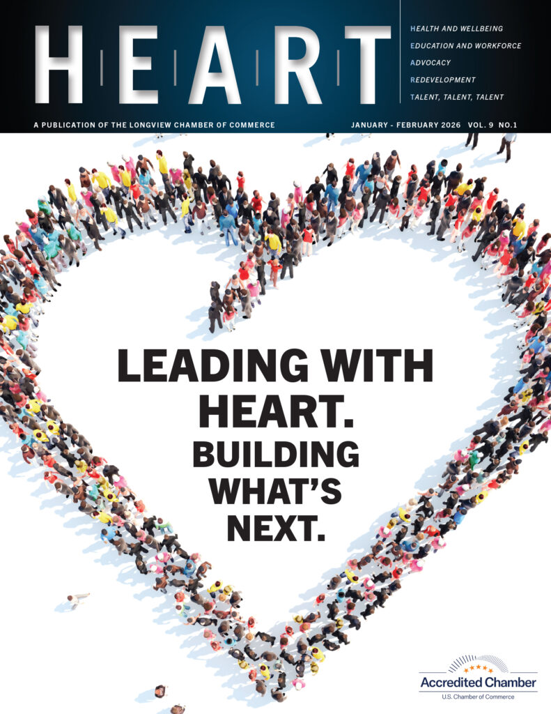 HEART - January/February 2026 Cover: Leading with heart. Building what's next.